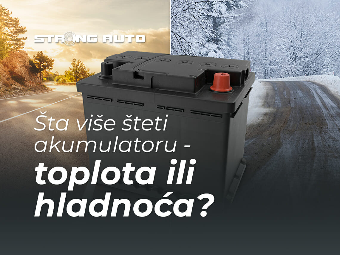 Šta više šteti akumulatoru – toplota ili hladnoća?