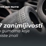 7 zanimljivosti o gumama koje niste znali