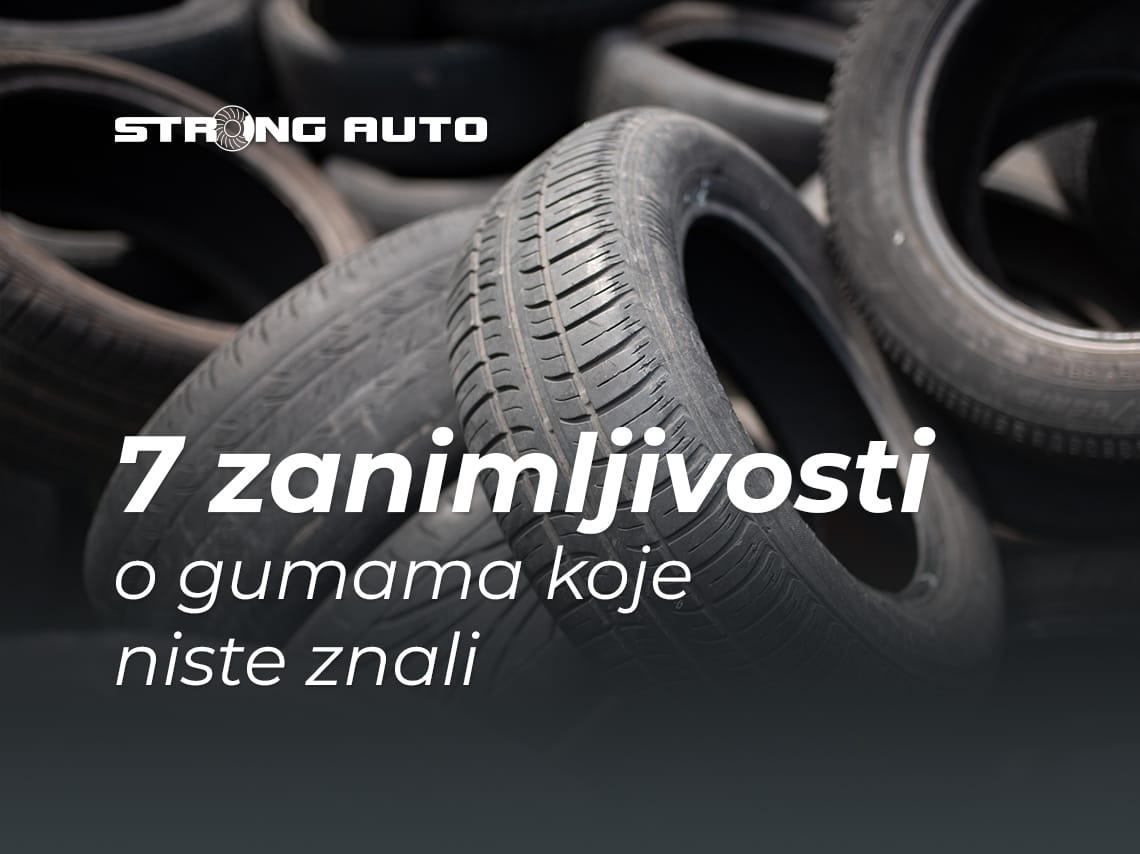 7 zanimljivosti o gumama koje niste znali